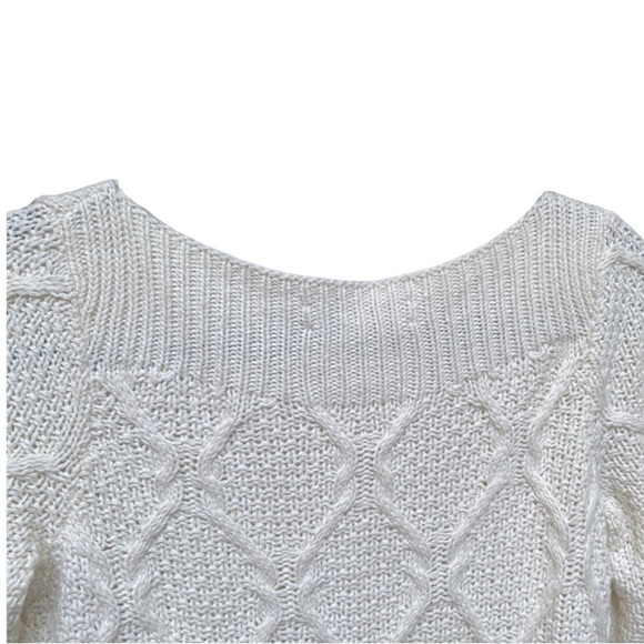 Loft Geometric Pattern Knit Sweater I Size: S - Picture 3 of 6